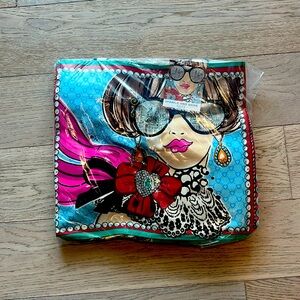 Brighton  Tote, Canvas NWT

NEVER taken out of plastic - perfect condition